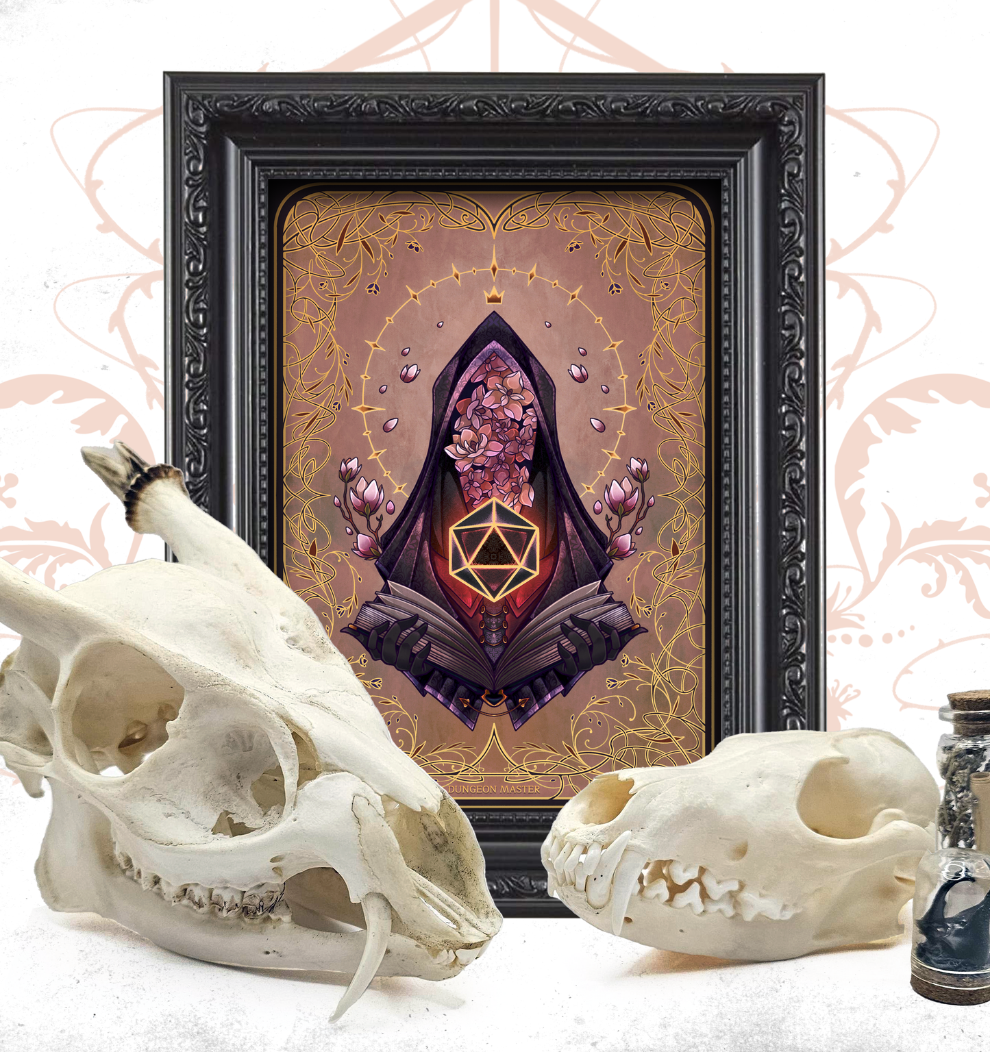 Golden Enchantment: Natural D&D Print - Dungeon Master