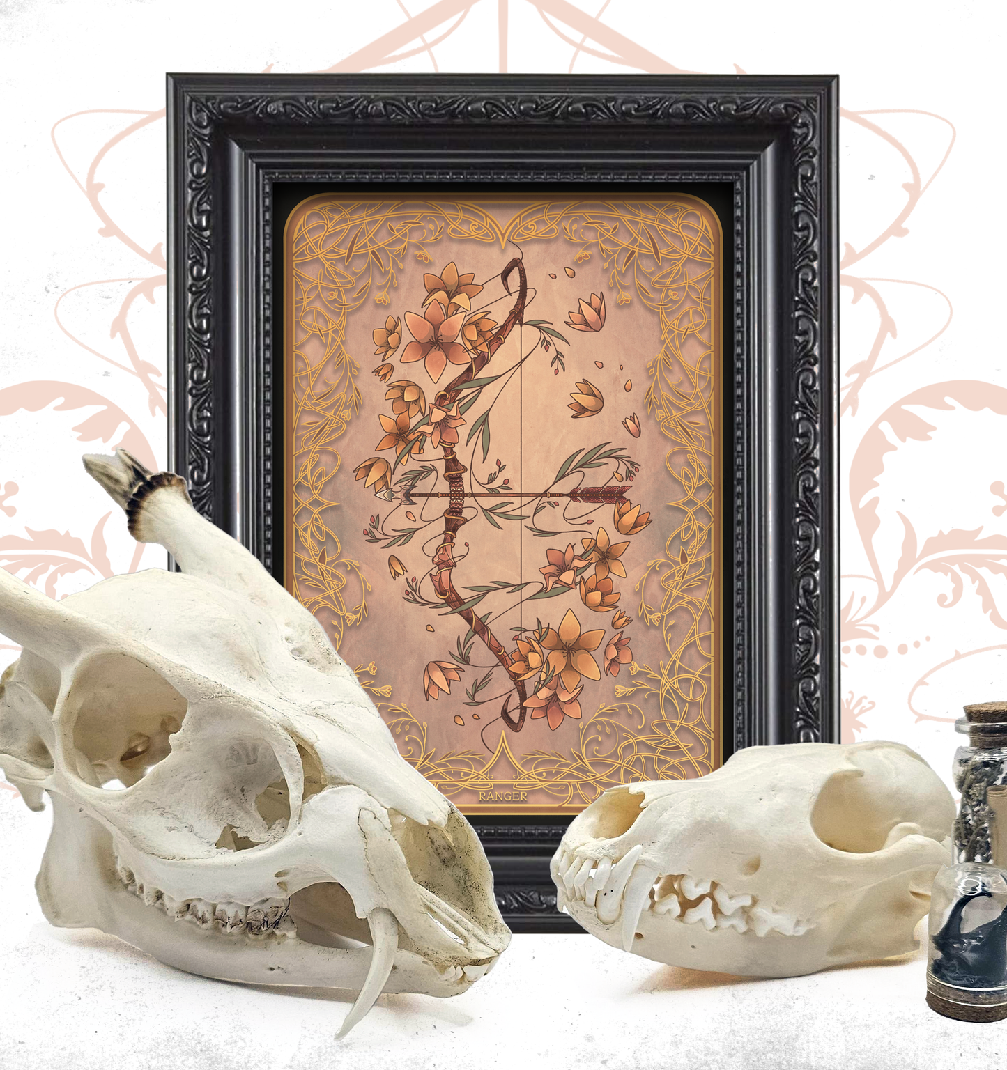 Golden Enchantment: Natural D&D Print - Ranger