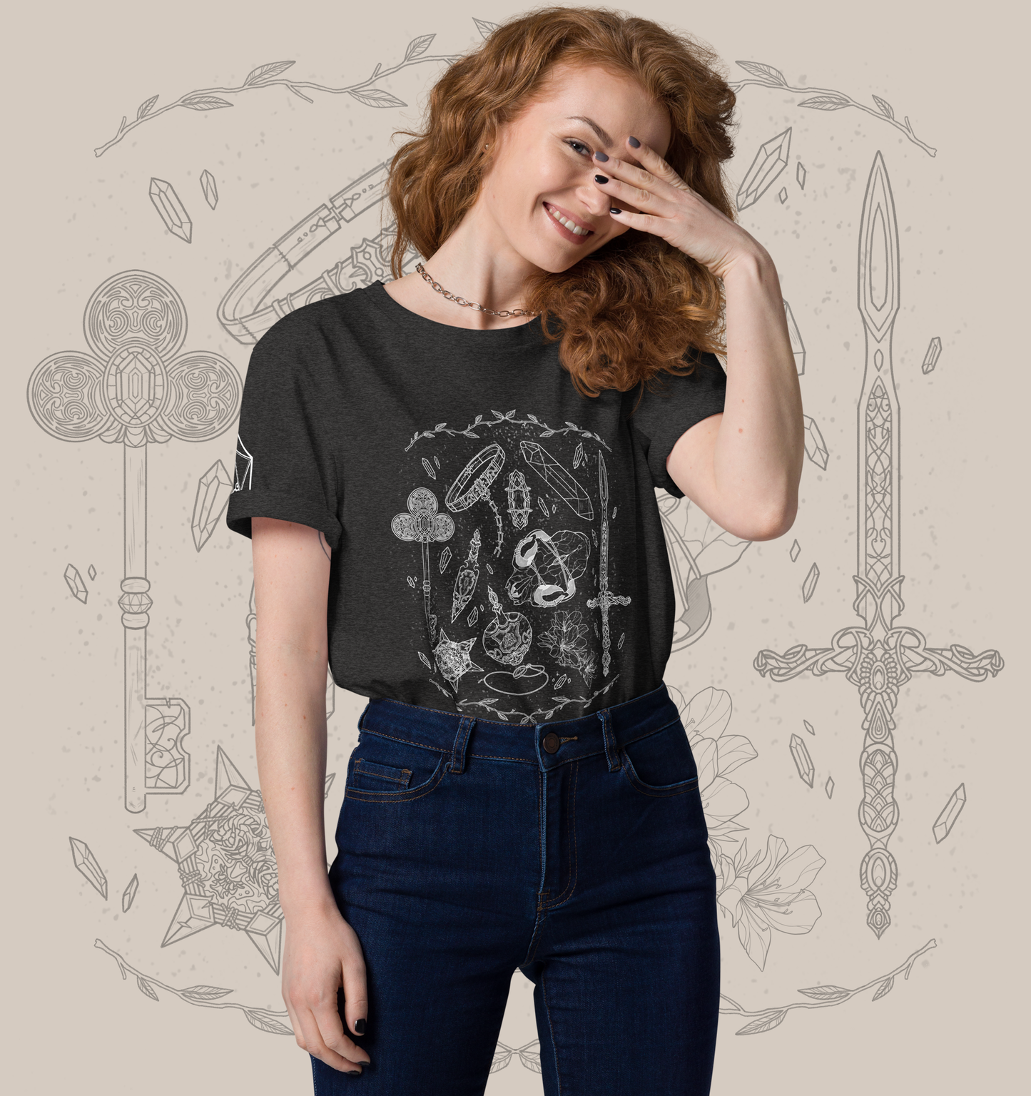 Unisex Tee: Warlock's Eldritch Ensemble
